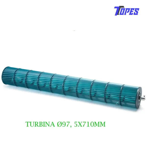 TURBINA ø97, 5x710mm