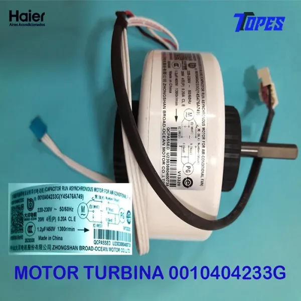 MOTOR TURBINA 0010404233G