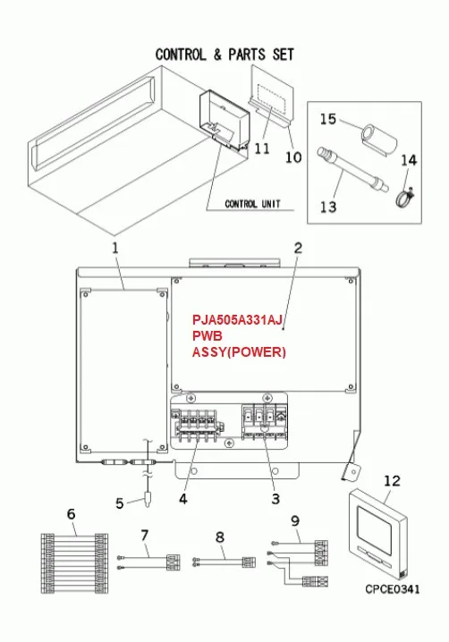 PLACA POTENCIA PJA505A331AJ