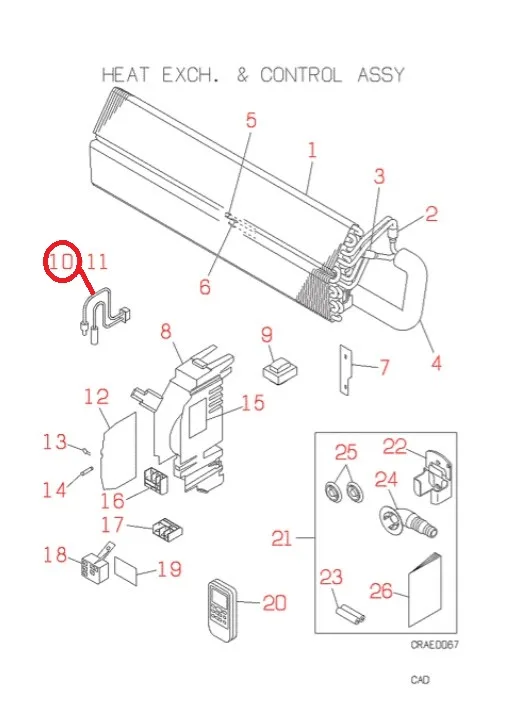 SENSOR TEMPERATURA SSA551A163F