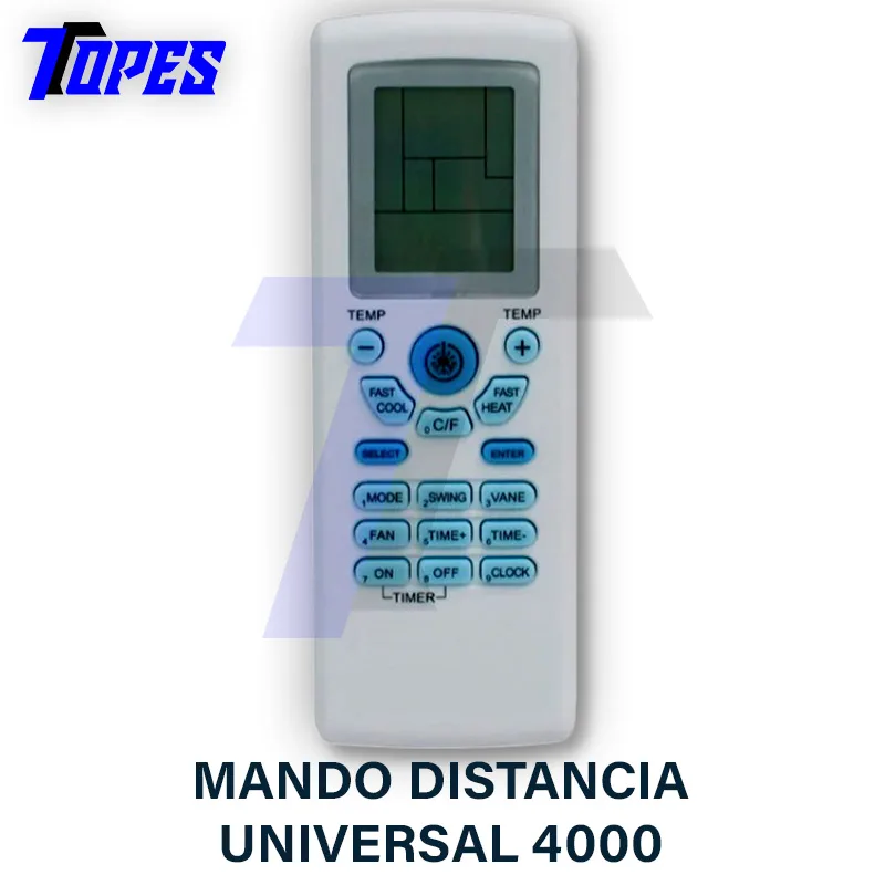 MANDO DISTANCIA UNIVERSAL 4000