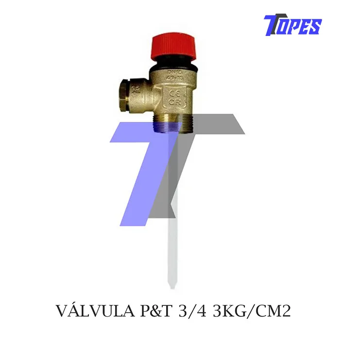 VÁLVULA P&T 3/4 3kg/cm2