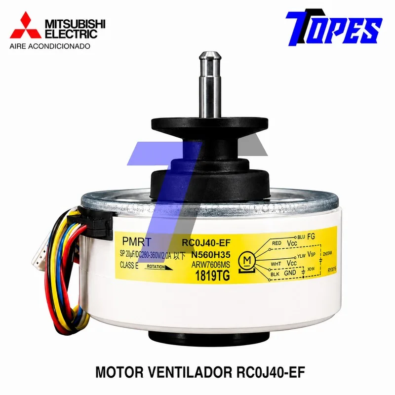 MOTOR VENTILADOR RC0J40-EF