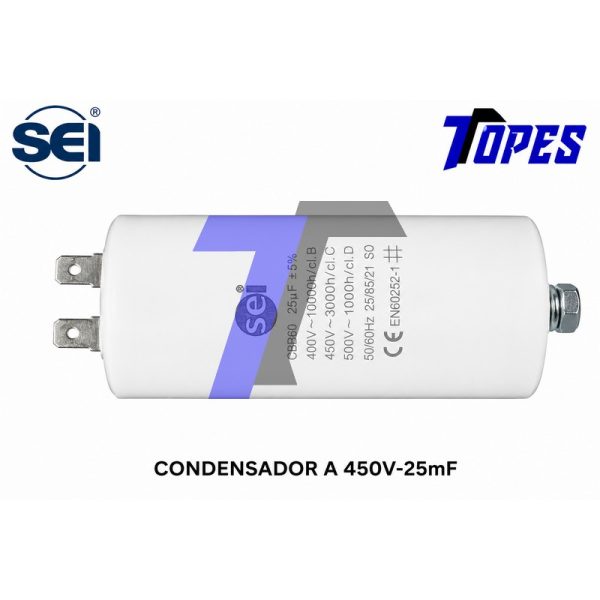 CONDENSADOR A 450V-25mF